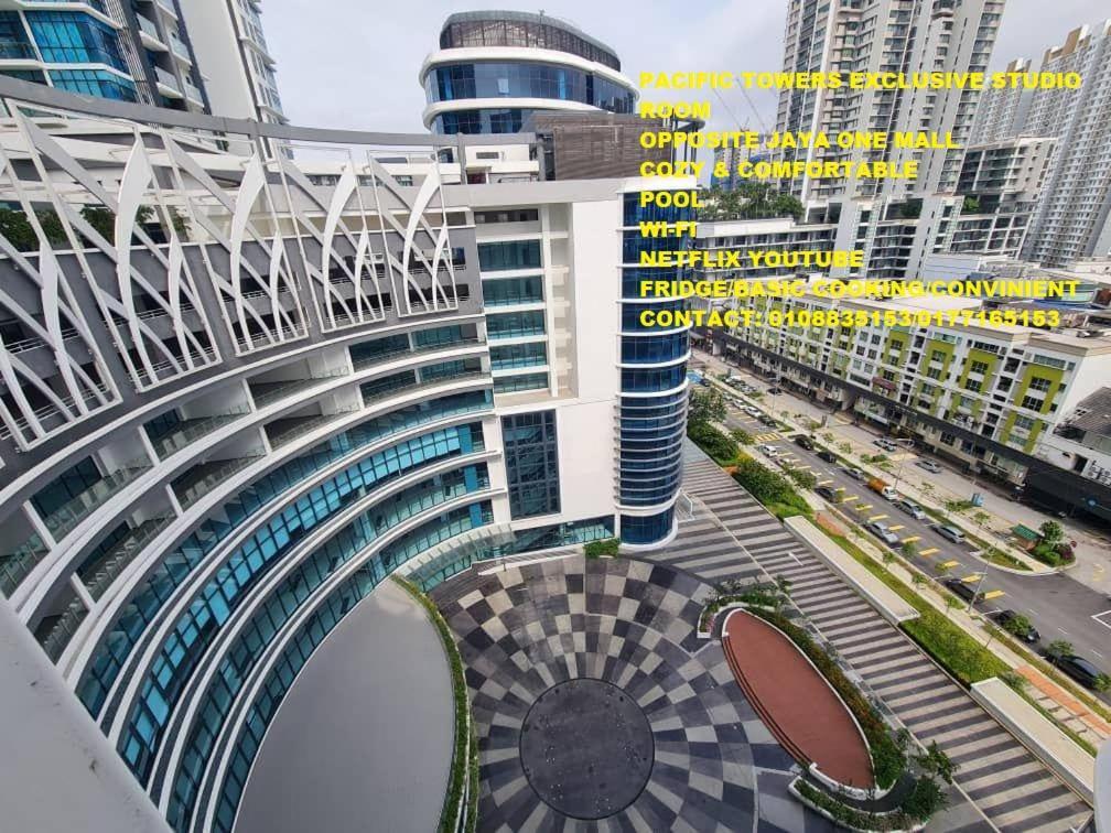 شقة Pacific Towers Star Seksyen 13 Pj Jaya One Parking Pool Kitchen بيتالينغ جايا المظهر الخارجي الصورة